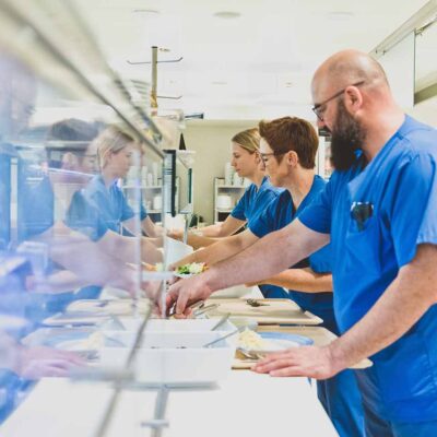 Essensausgabe Des Landeskrankenhaus Feldkirch - ©Zeughaus_PatriciaKeckeis