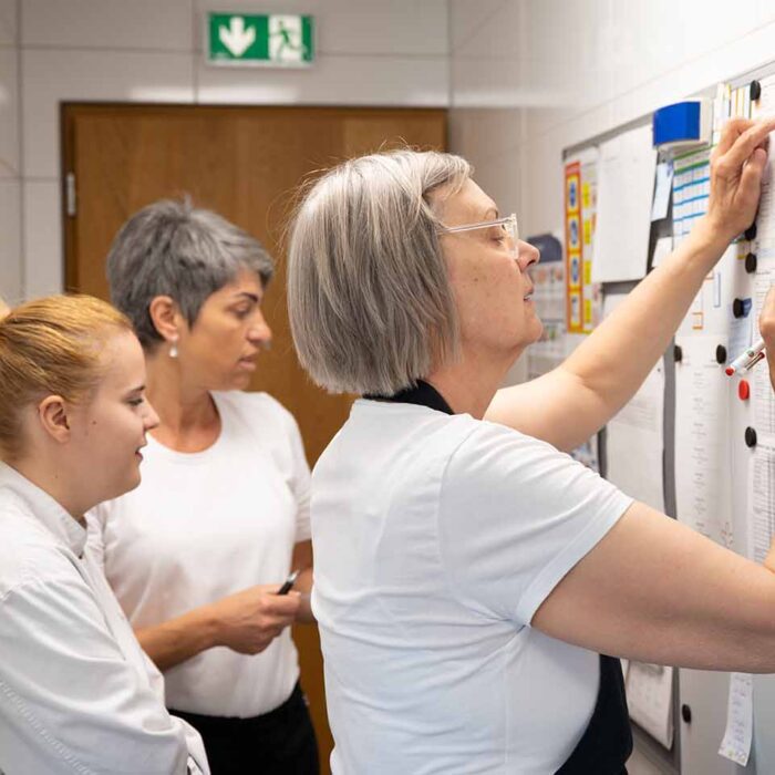 Wochenplanung Im Team - Miteinander Füreinander - Foto Serra